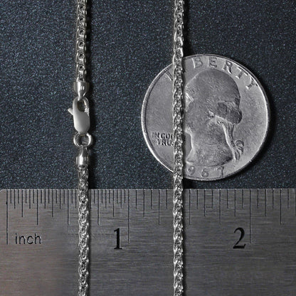 14k Round Wheat Chain
