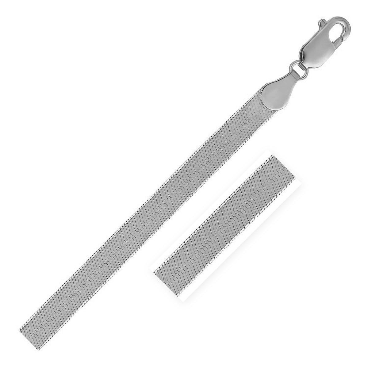 14k Super Flex Herringbone Bracelet (6.00 mm)