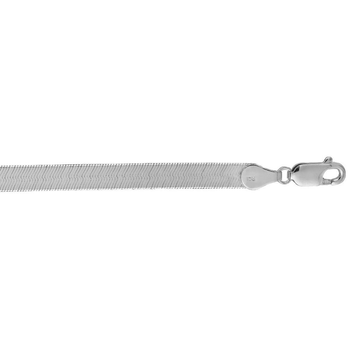 14k Super Flex Herringbone Bracelet (6.00 mm)