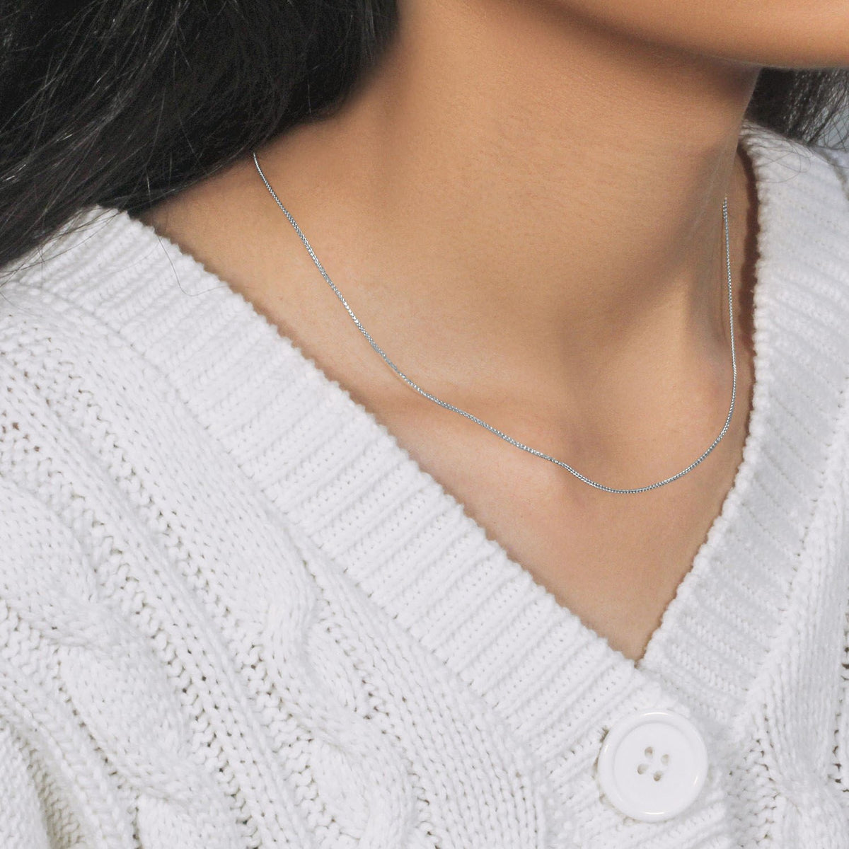 14k Rose Gold Diamond Cut Round Wheat Chain