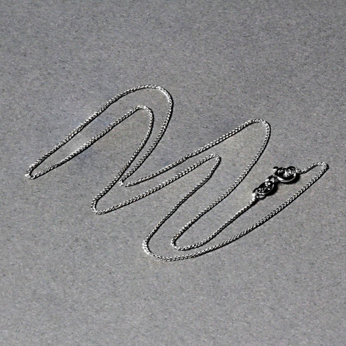 14k Rose Gold Diamond Cut Round Wheat Chain
