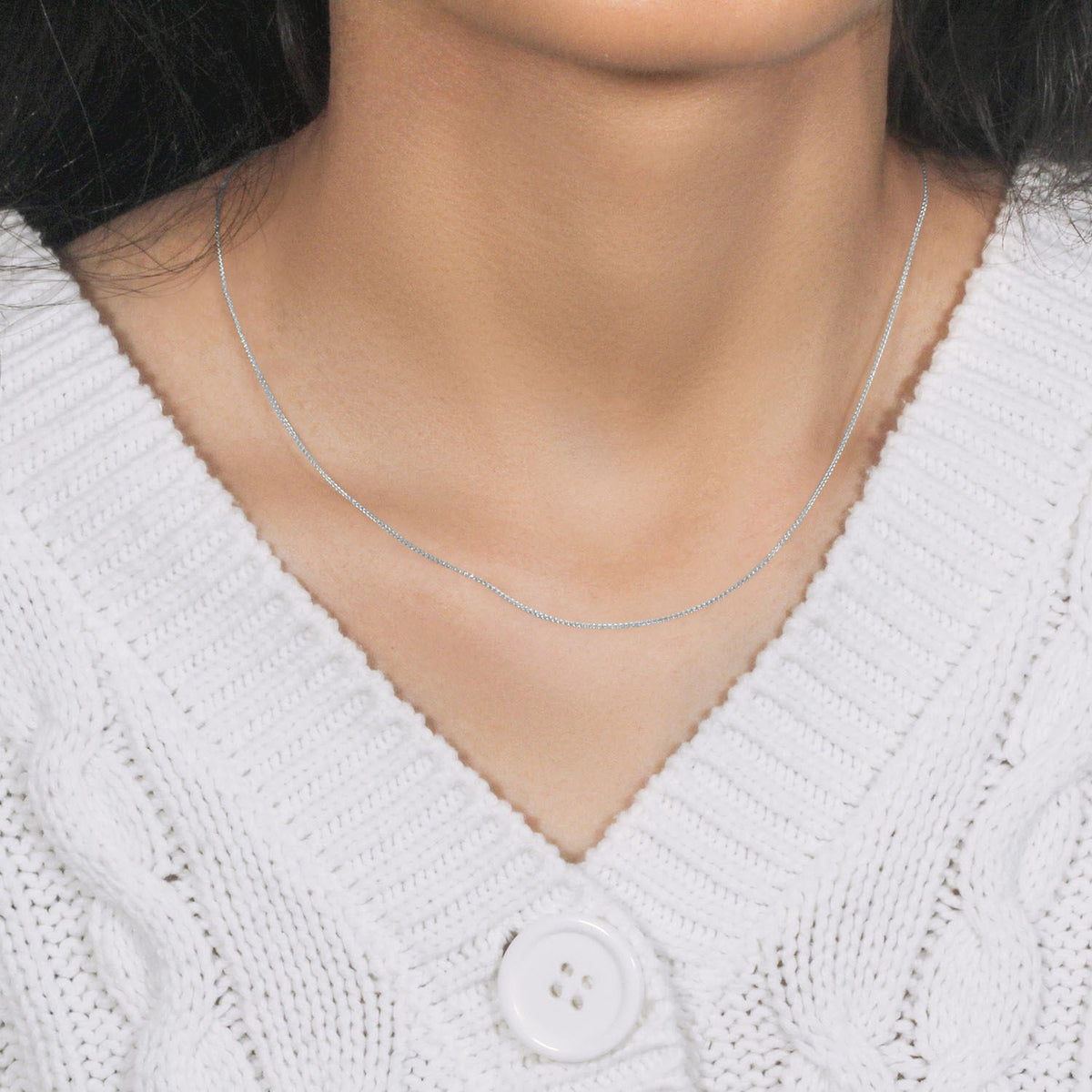14k Rose Gold Diamond Cut Round Wheat Chain