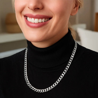 14k Solid Curb Chain