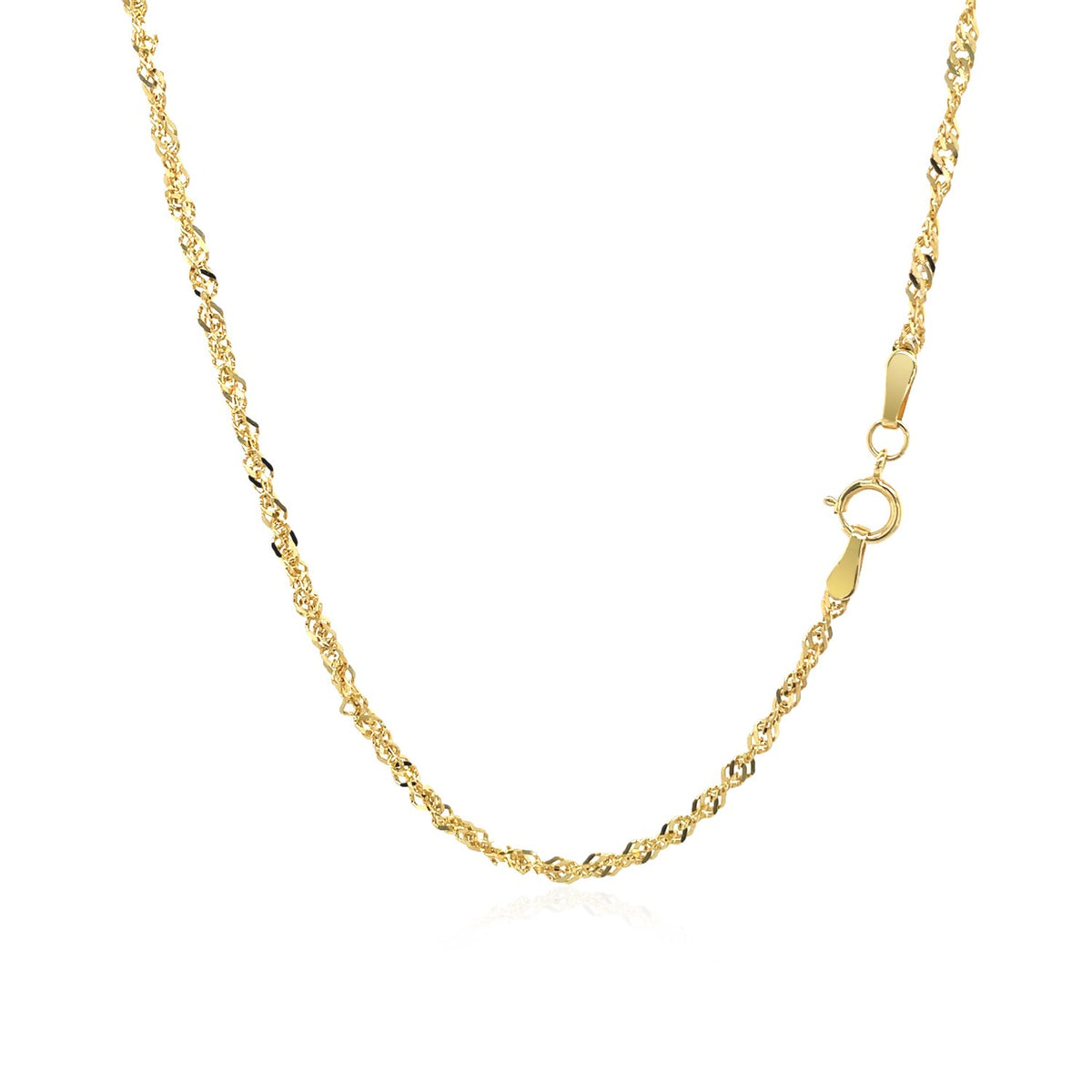 14k Singapore Chain
