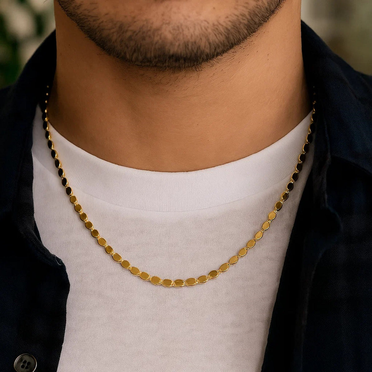 14k Oval Mirror Chain (2.20 mm)