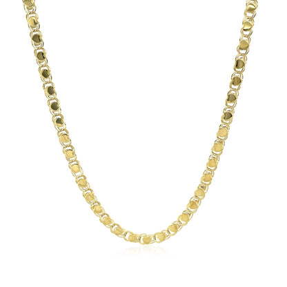 14k Yellow Gold Heart Chain
