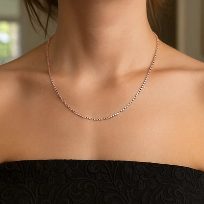 14k Classic Box Chain