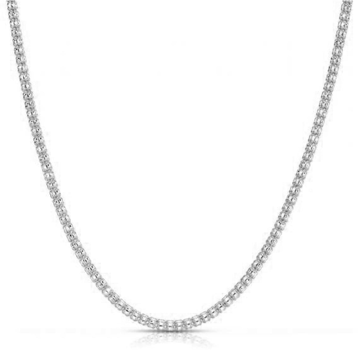 Ice Barrel Chain in 14k