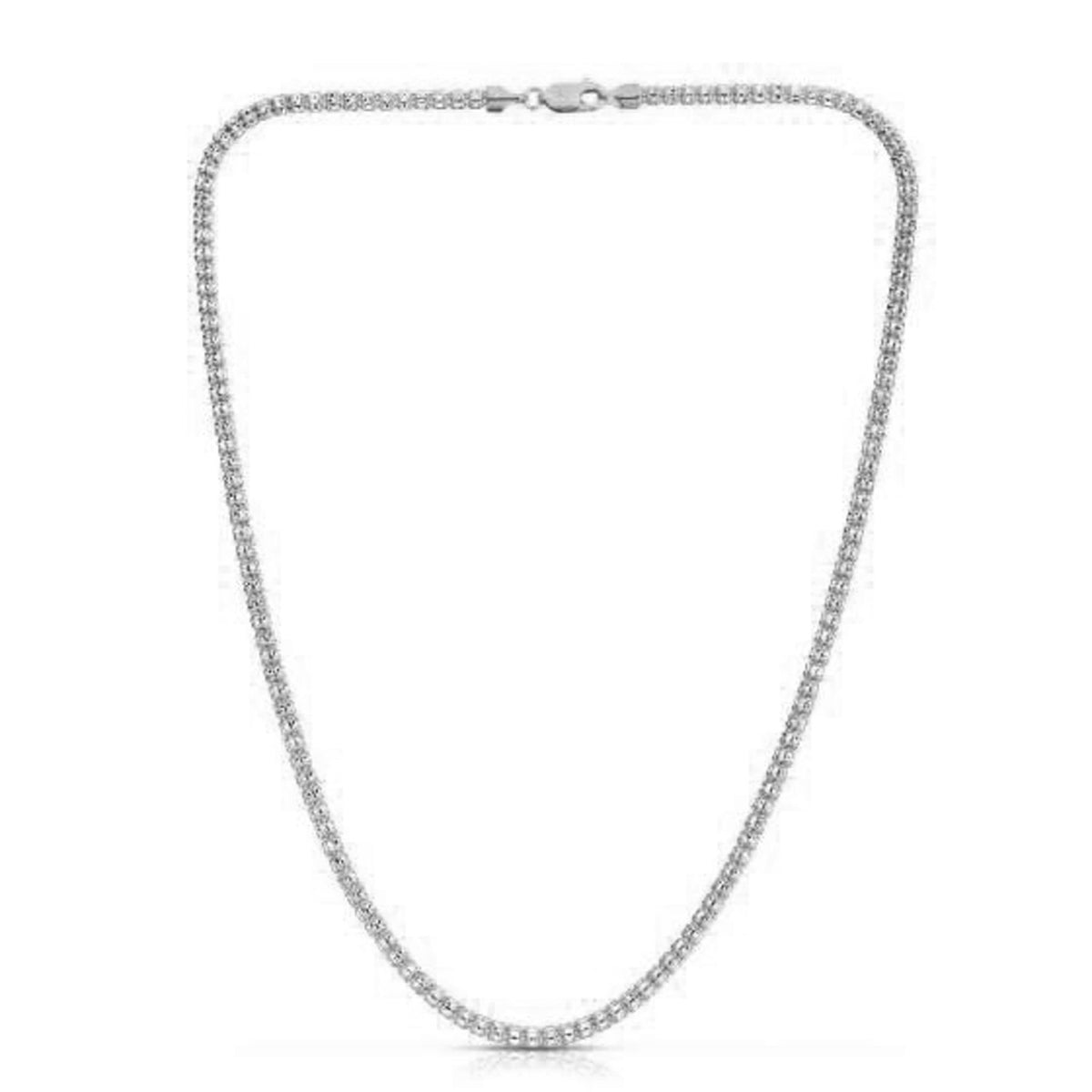 Ice Barrel Chain in 14k