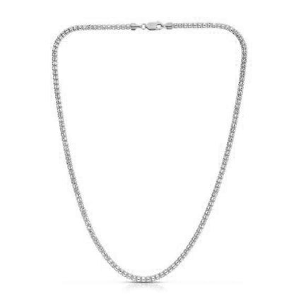 Ice Barrel Chain in 14k