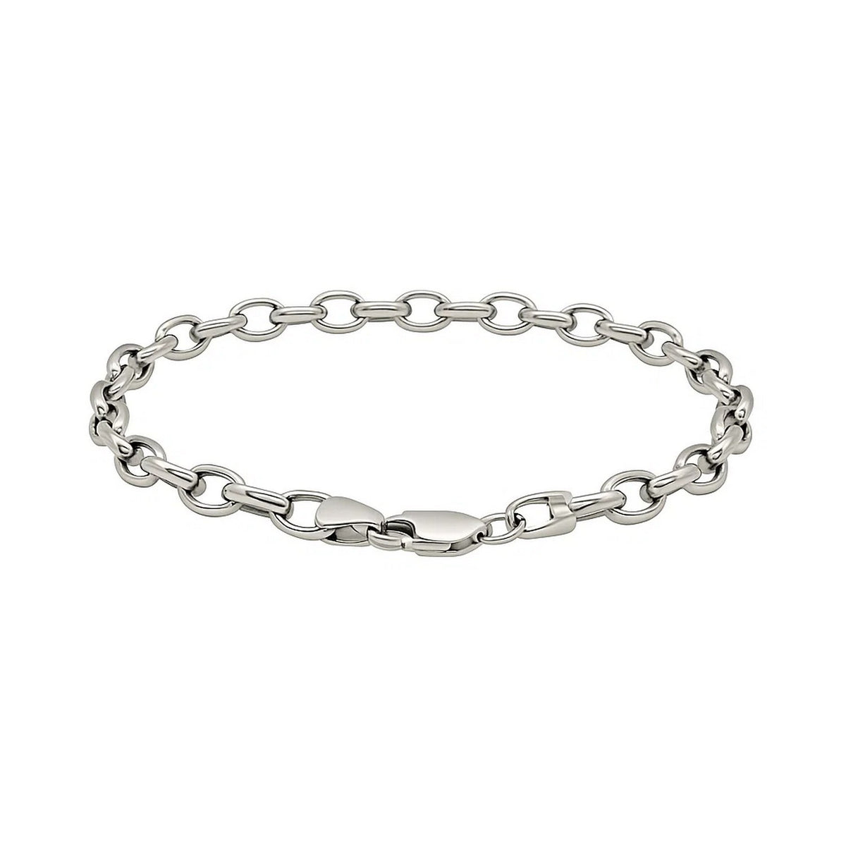 14k Oval Rolo Bracelet (3.20 mm)