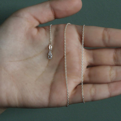 14k Oval Cable Link Chain