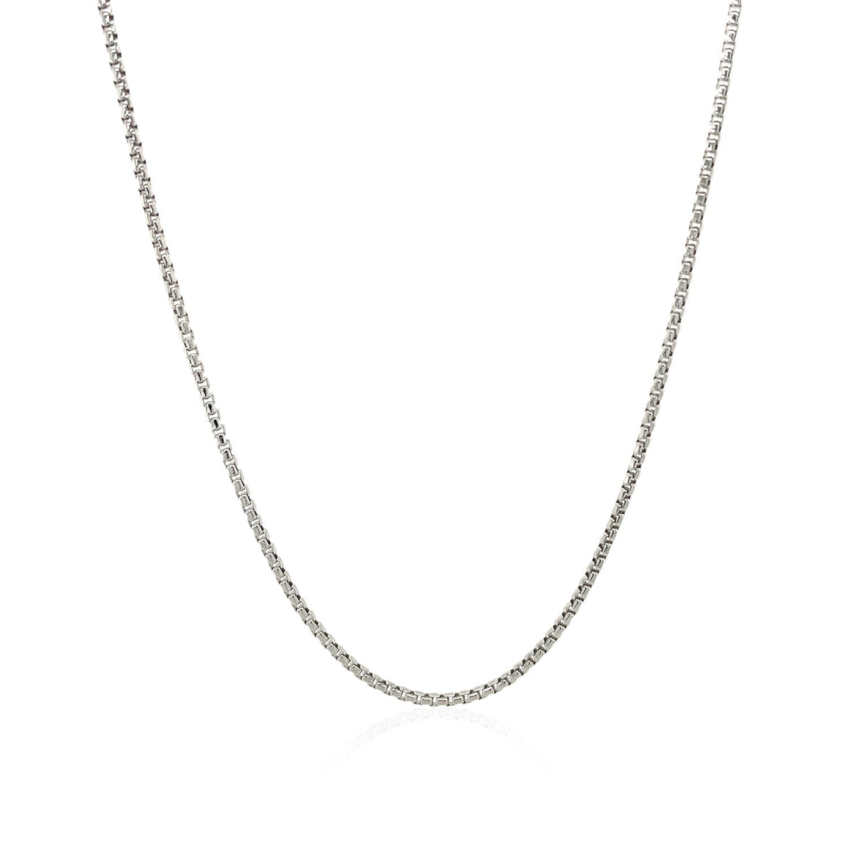 14k Round Box Chain