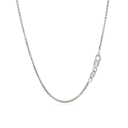 14k Round Box Chain