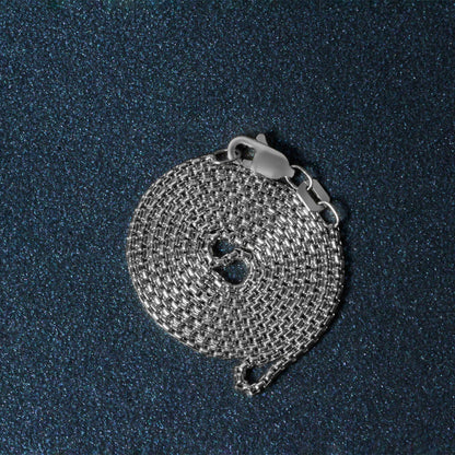 14k Round Box Chain