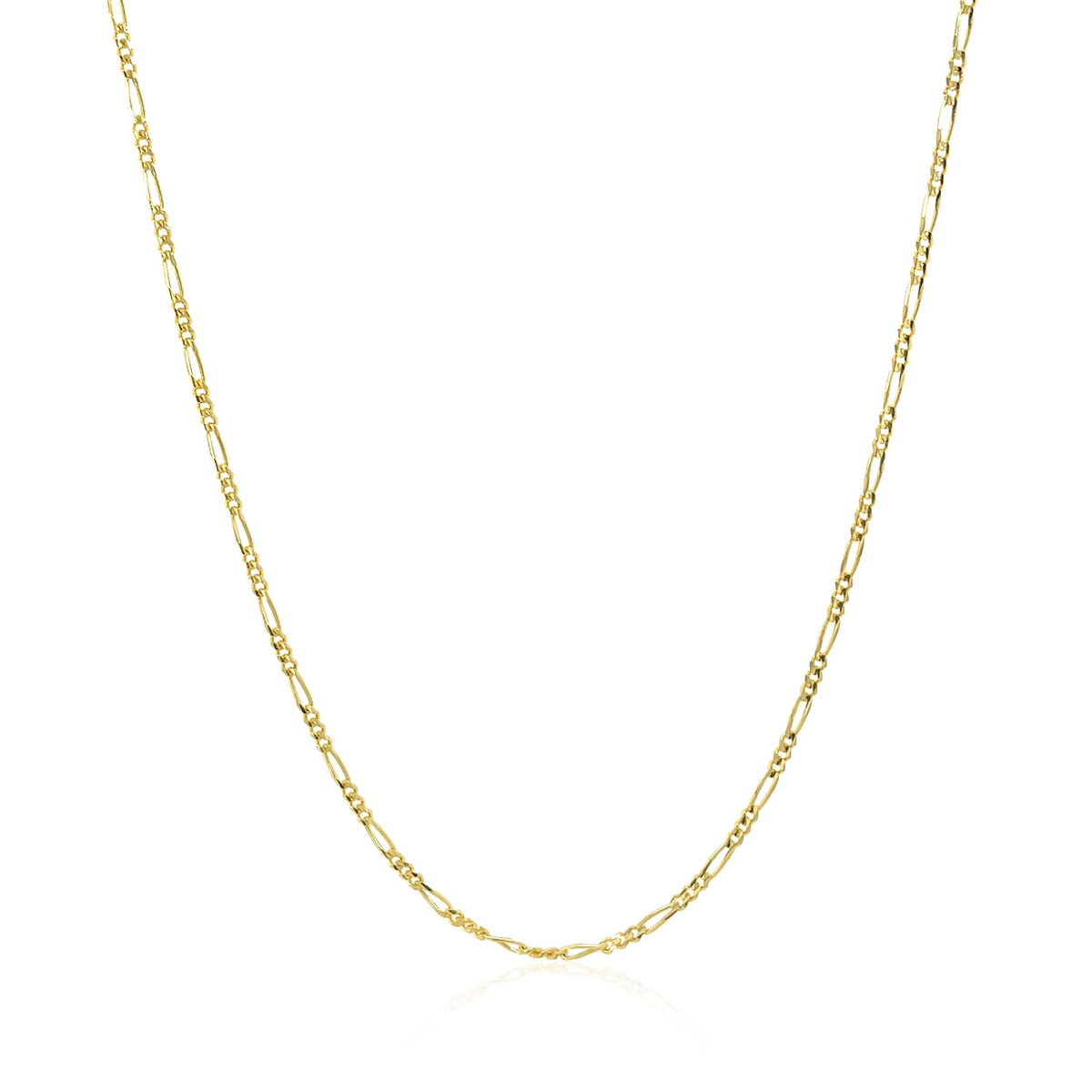 14k Solid Figaro Chain