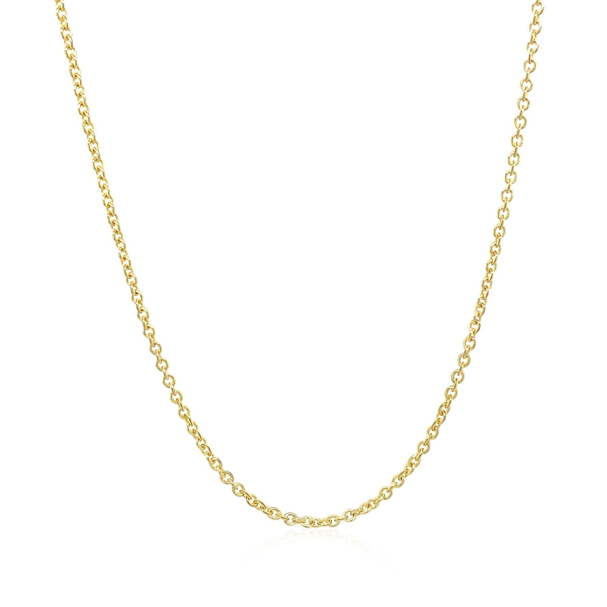 14k Yellow Gold Forsantina Lite Cable Link Chain
