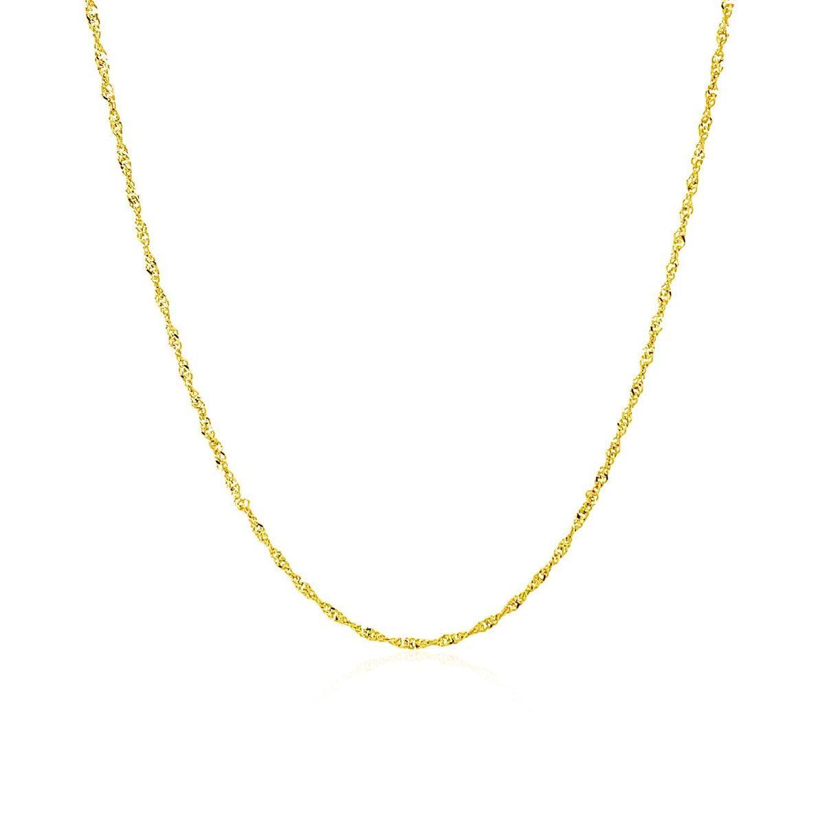 14k Singapore Chain