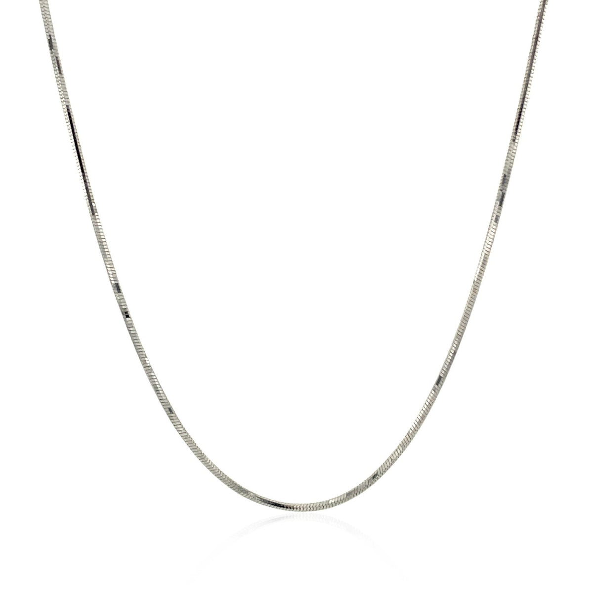14k Adjustable Snake Chain (0.80 mm)