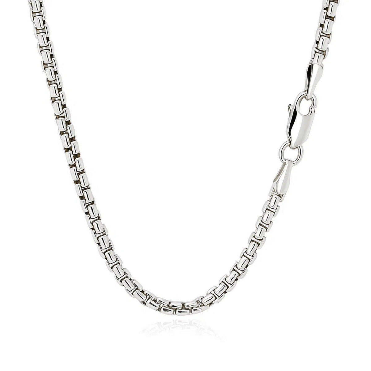 14k Round Box Chain