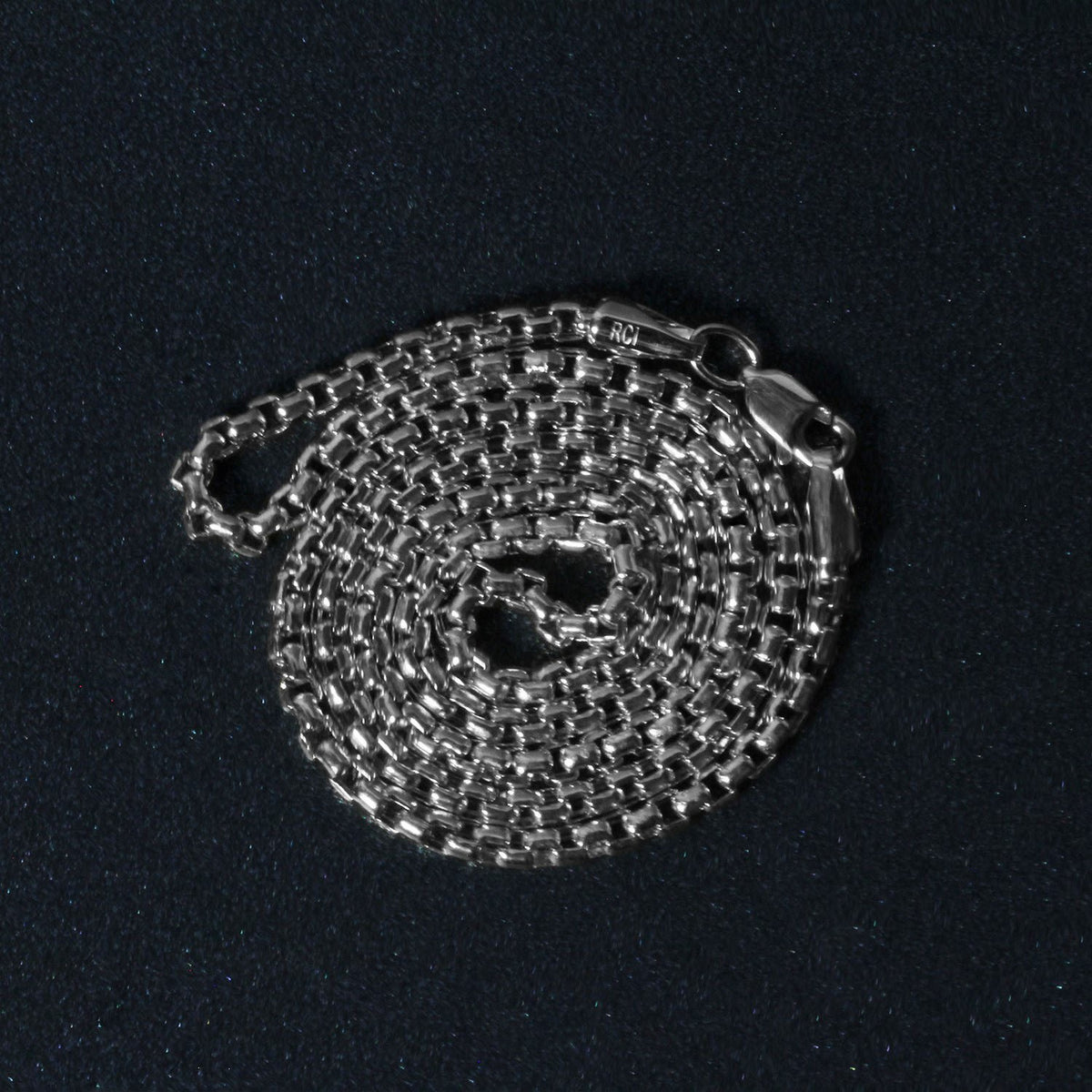 14k Round Box Chain