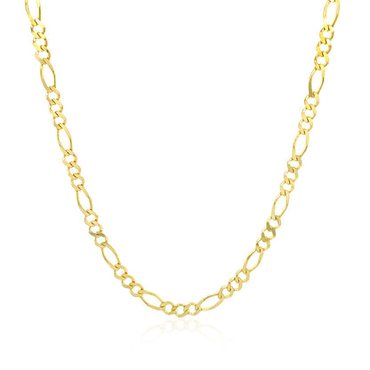 14k Solid Figaro Chain