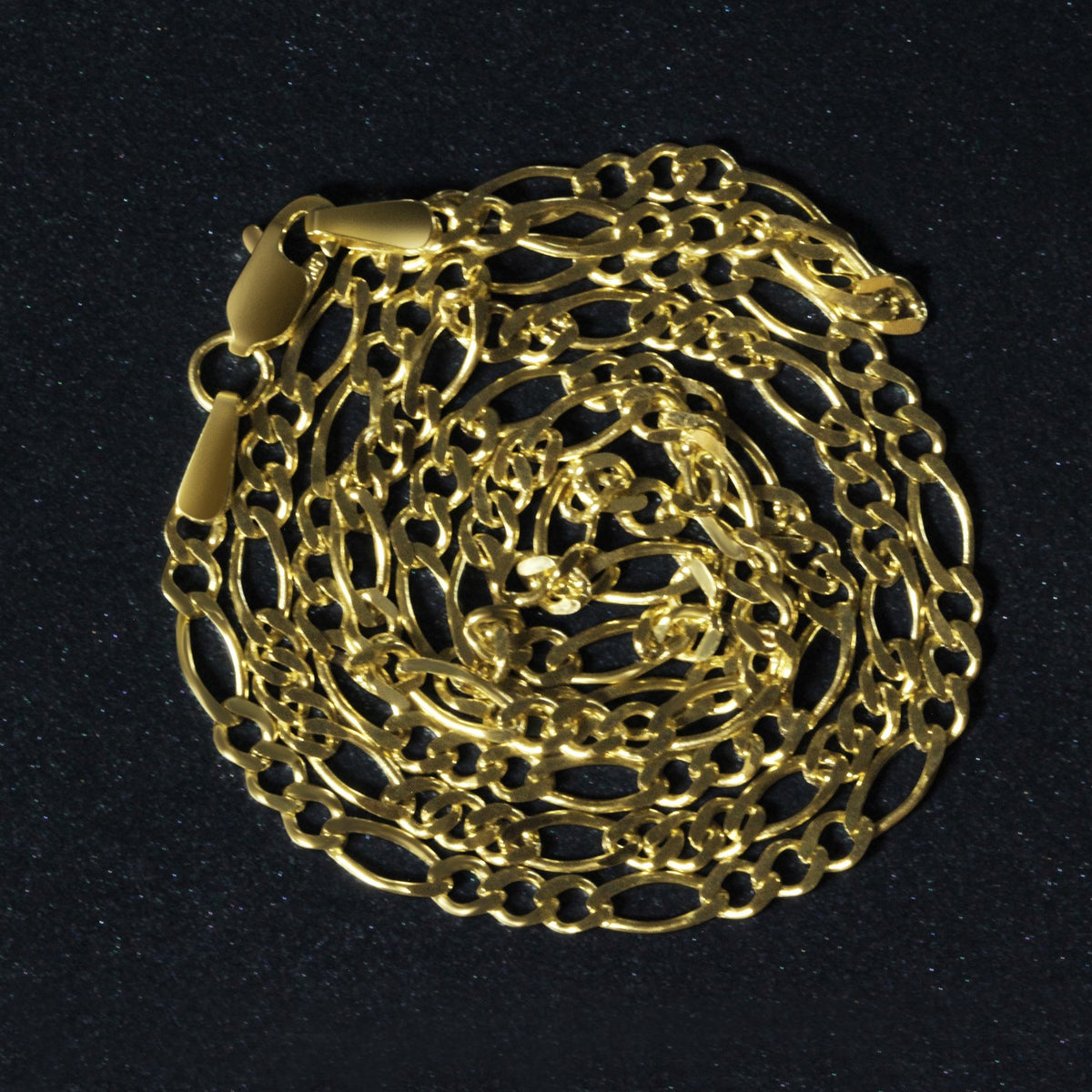 14k Solid Figaro Chain