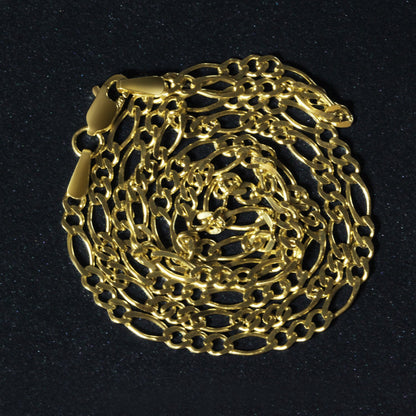 14k Solid Figaro Chain