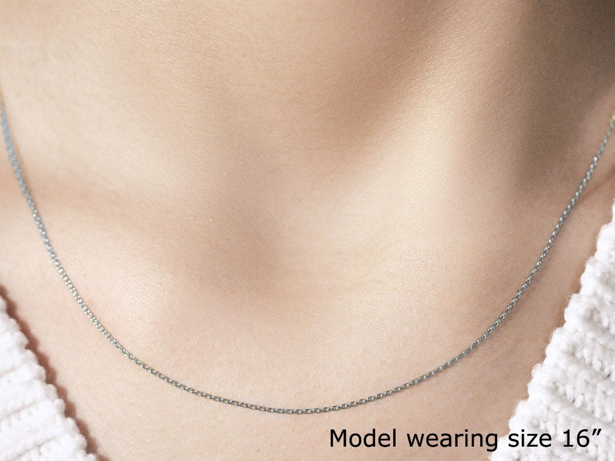 14k Oval Cable Link Chain