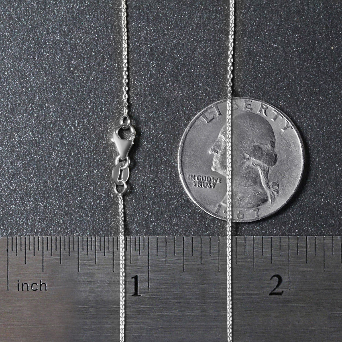14k Oval Cable Link Chain