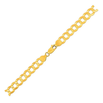 14k Solid Curb Bracelet (3.60 mm)