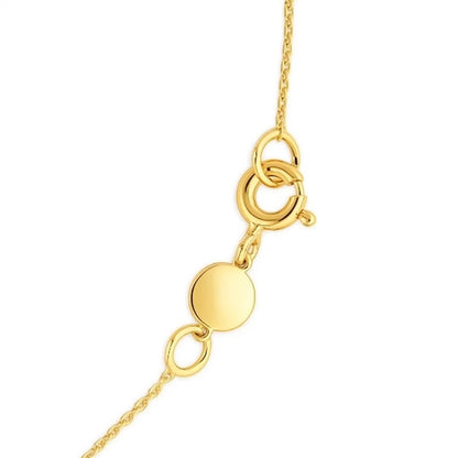 14K Yellow Gold Sagittarius Necklace