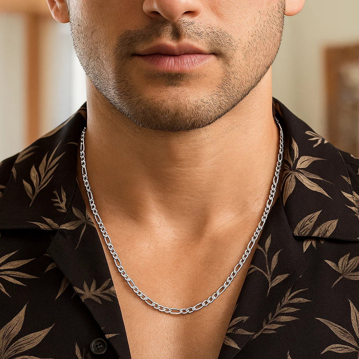 14k Solid Figaro Chain