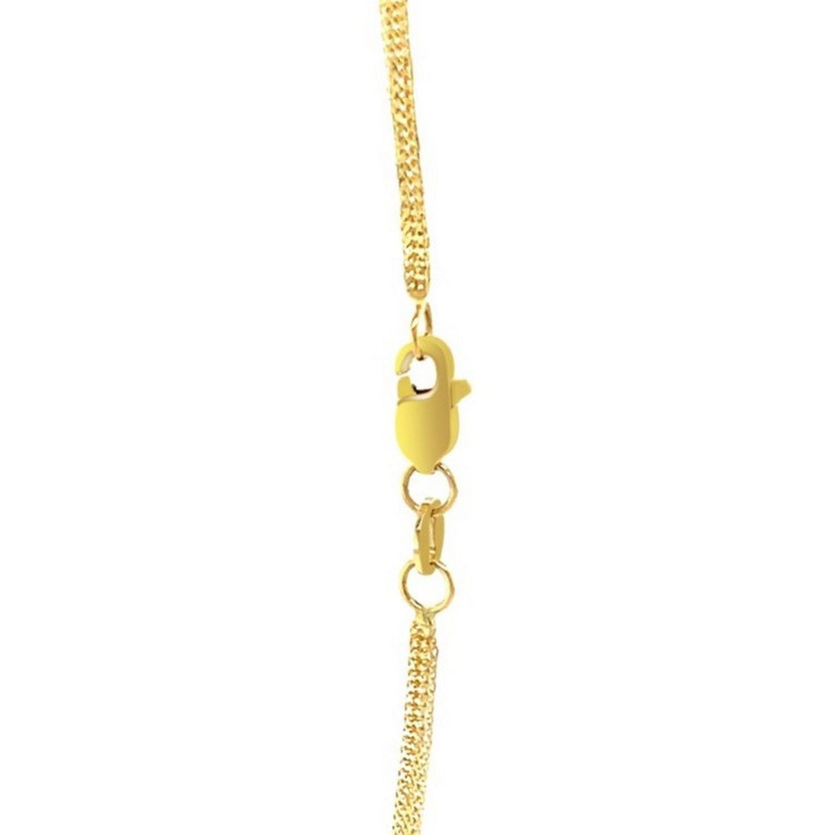 14k Foxtail Chain (1.00 mm)