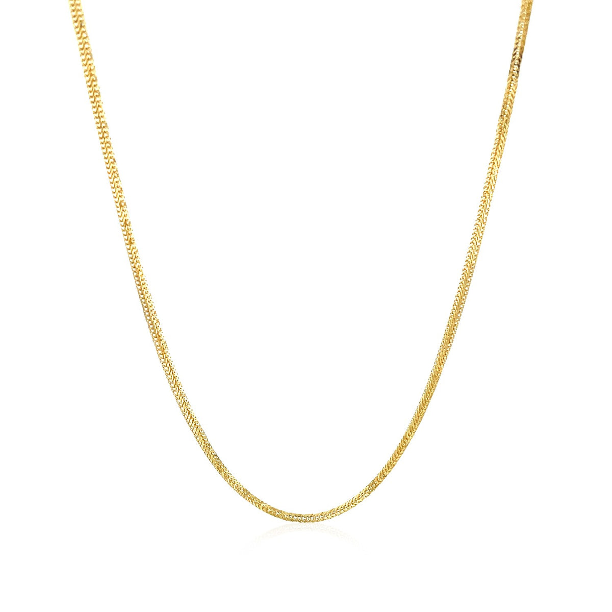 14k Foxtail Chain (1.00 mm)