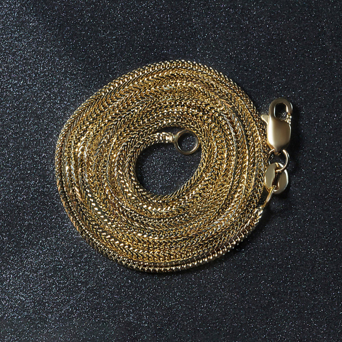 14k Foxtail Chain (1.00 mm)