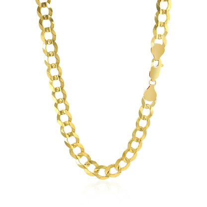 14k Solid Curb Chain