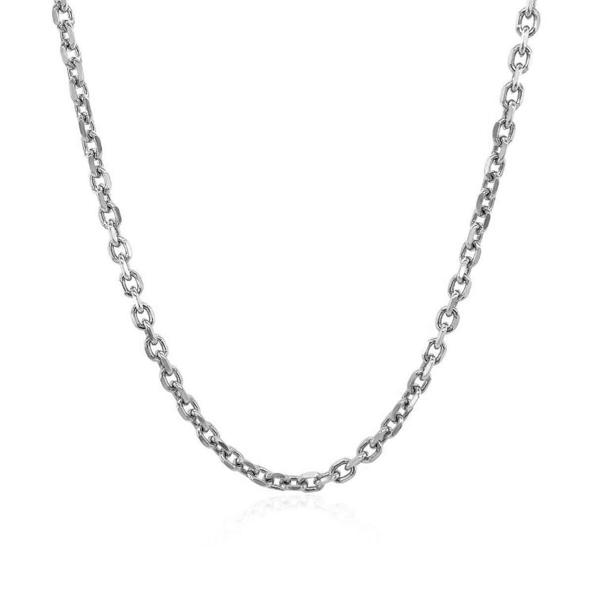 14k Diamond Cut Cable Link Chain (2.20 mm)