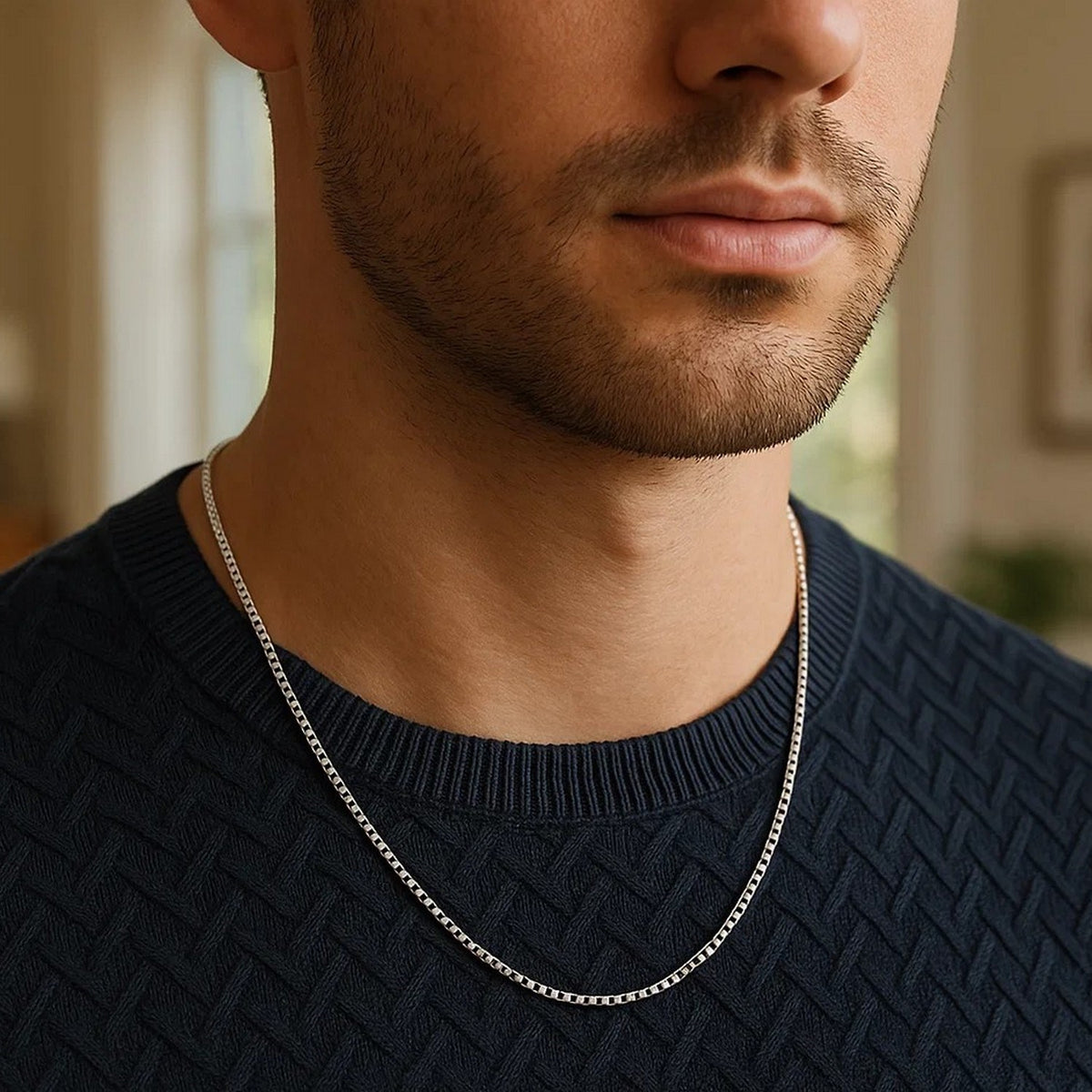 14k Classic Box Chain