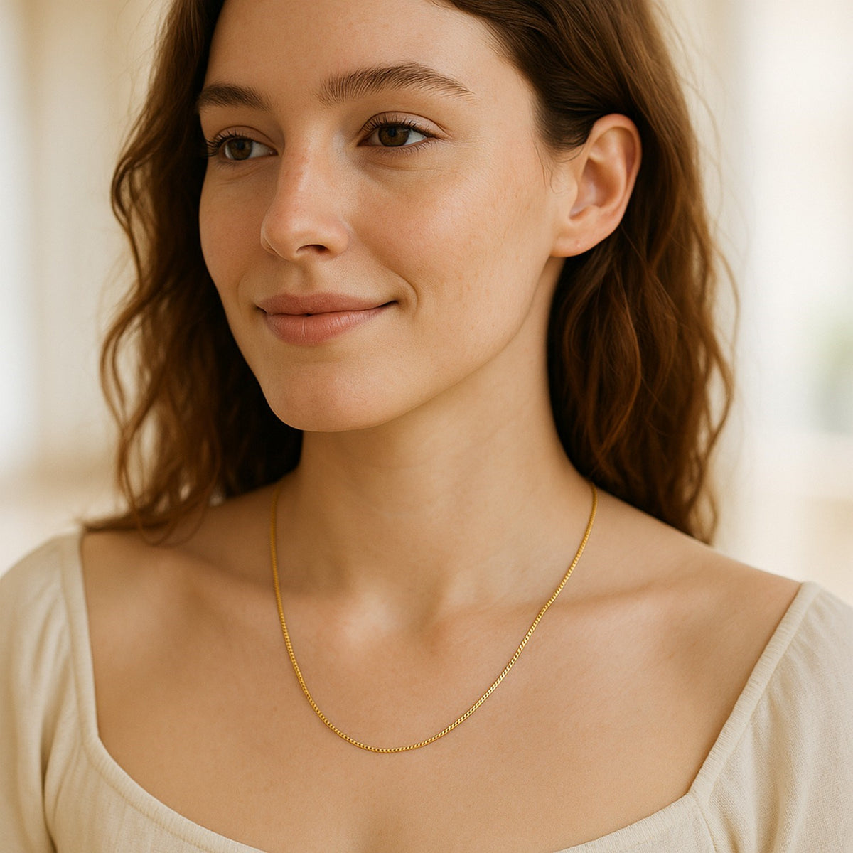14k Classic Box Chain