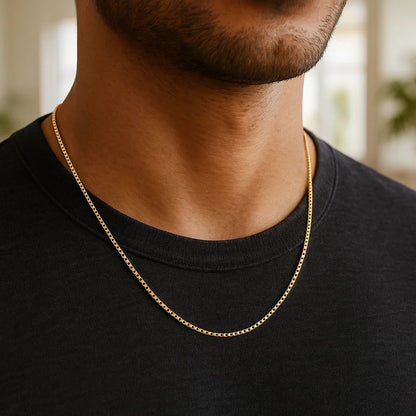 14k Classic Box Chain