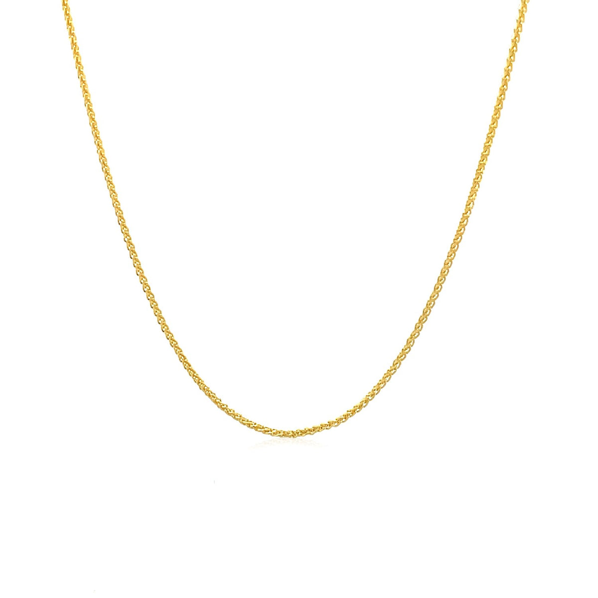 14k Round Wheat Chain