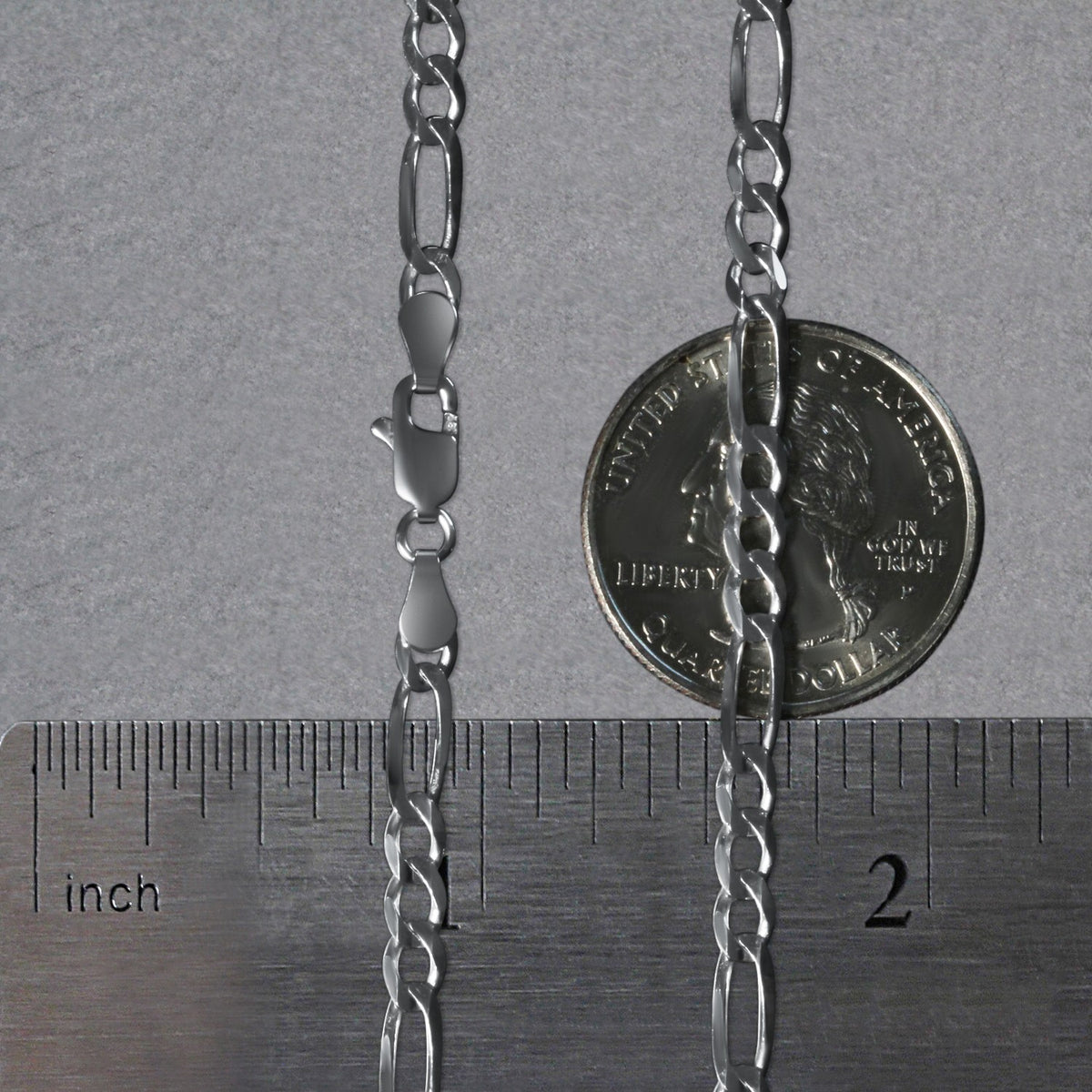 14k Solid Figaro Chain