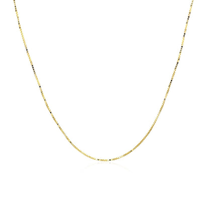 18k Box Chain 0.6mm (0.60 mm)