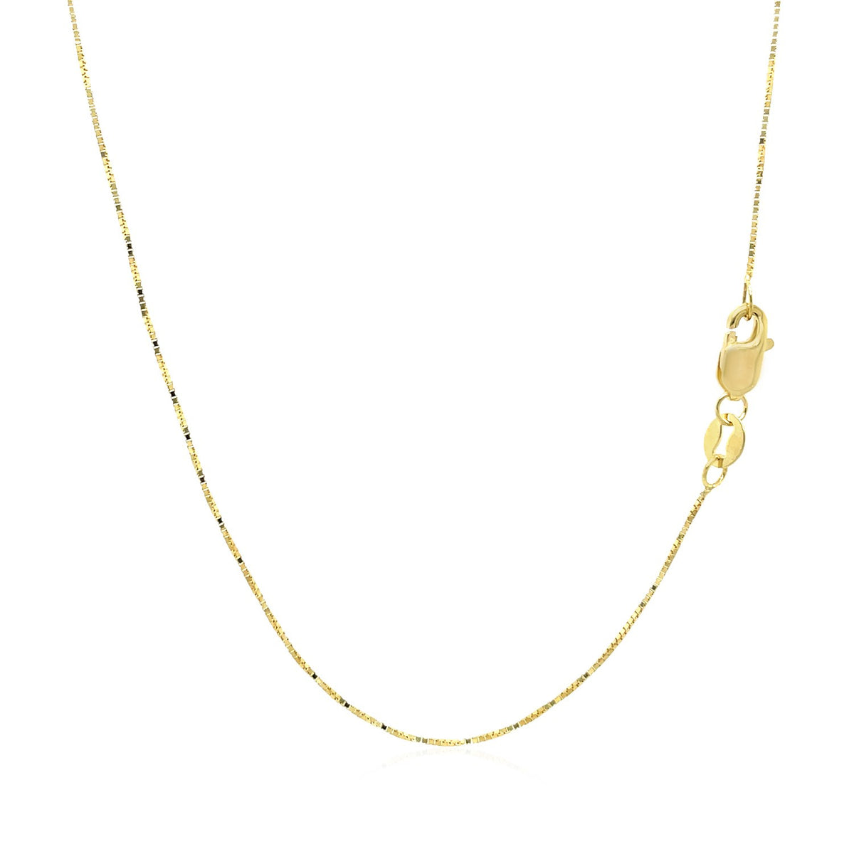 18k Box Chain 0.6mm (0.60 mm)