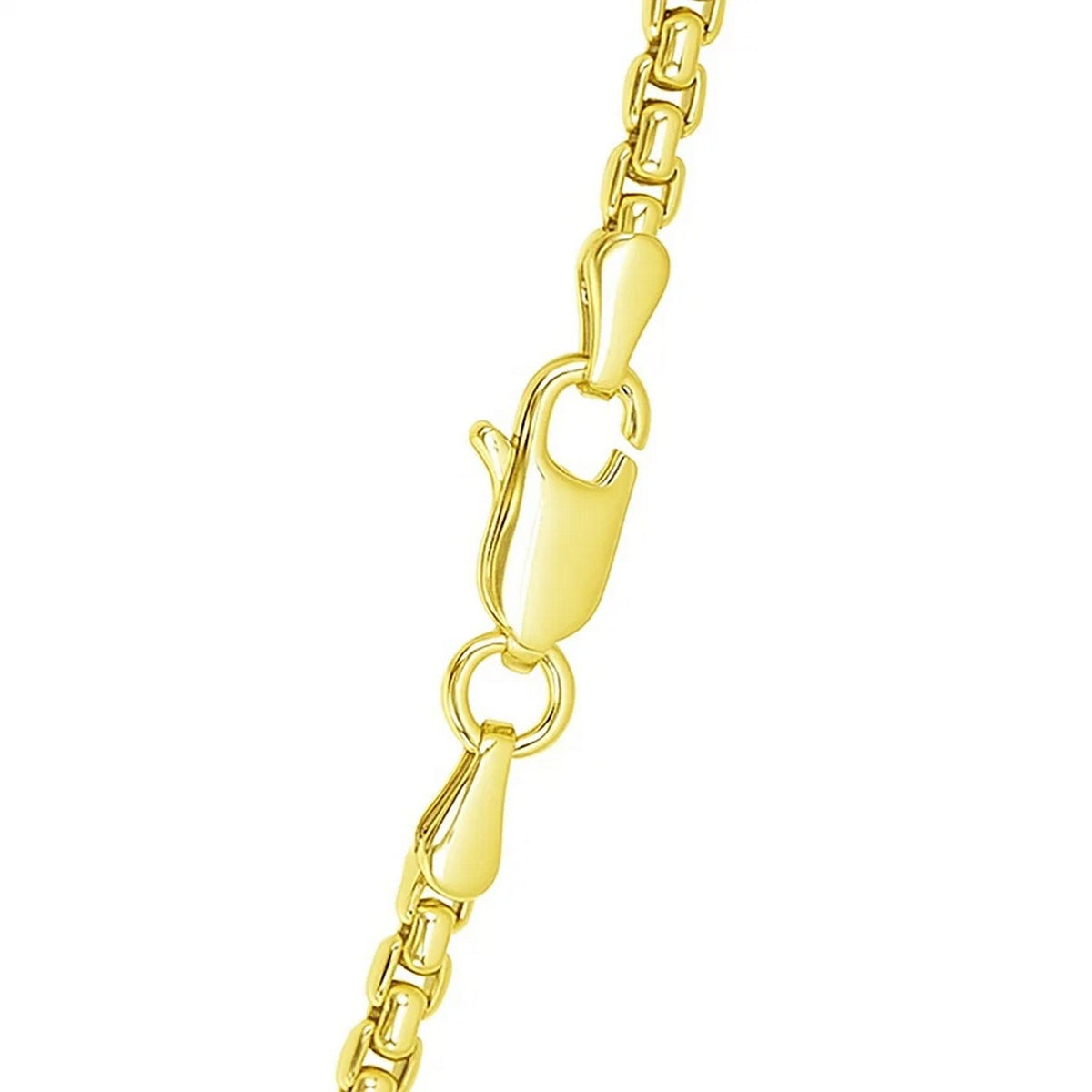 14k Round Box Chain