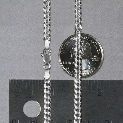 14k Solid Curb Chain