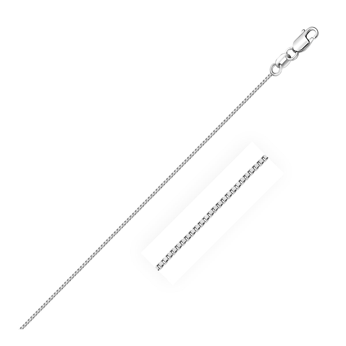18k Box Chain 0.6mm (0.60 mm)