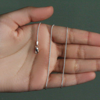 14k Round Wheat Chain