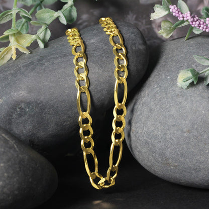 14k Solid Figaro Chain
